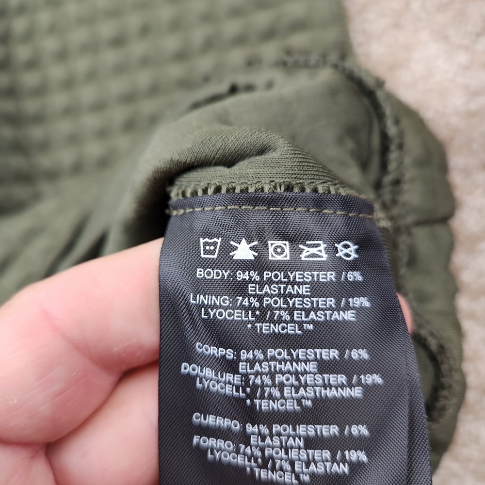 NOBULL Mens Quilted Pullover Army Green MQLTPULLARMYL Size L NWT - Picture 6 of 6